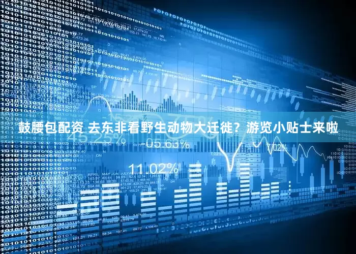 鼓腰包配资 去东非看野生动物大迁徙？游览小贴士来啦